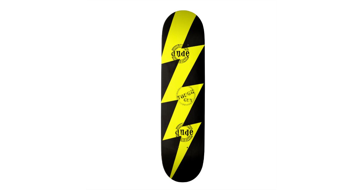 lightning bolt skateboard Zazzle
