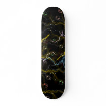 Lightning Bubbles Skateboard