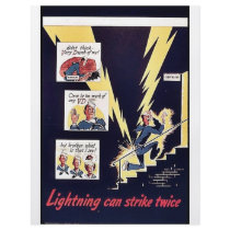Lightning Can Strike Twice flyers