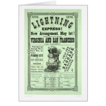 Lightning Express! (1831A) Card