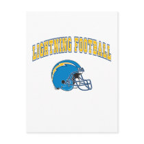 Lightning Football postcards
