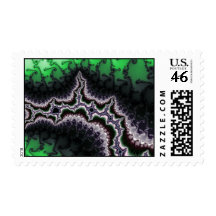 Lightning Fractal Stamp