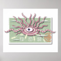 Lightning Ghost Print