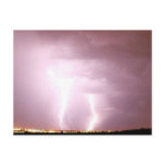 Lightning in Nebraska postcards