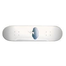 Lightning in Thunderstorm Cloud Skateboard Deck
