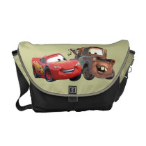 Lightning McQueen and Mater Messenger Bag at Zazzle