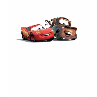 Lightning McQueen and Tow Mater Disney t-shirts