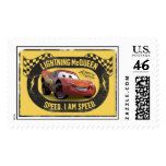 Lightning McQueen - Speed. I Am Speed Disney postage