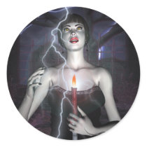 Lightning Mistress Stickers by ironydesignphotos Lightning Mistress Stickers