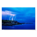 Lightning on the Coast posters