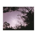 Lightning over Lawnton postcards