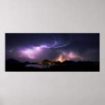 Lightning Panorama Print