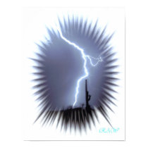 Lightning Silhouettes a Saguaro Cactus - Flash posters by RawArtWork Lightning Silhouettes a Saguaro Cactus - Flash posters