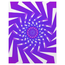 Lightning Spirals: Vector Art: letterhead