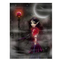 Lightning Stone Fairy Dragon Postcard