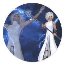 Lightning Storm - Fantasy/Anime Stickers