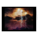 Lightning Storm Greeting Card