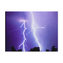 Lightning Storm postcards