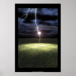 Lightning Strikes a Tree posters