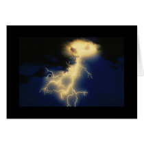 Lightning Strikes Greeting Cards