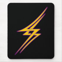 LIGHTNING STRIKES mousepads by dgpaulart LIGHTNING STRIKES mousepads