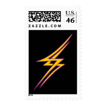 LIGHTNING STRIKES postage