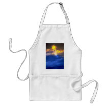 Lightning texture apron