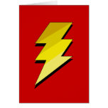 Lightning Thunder Bolt Cards