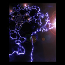 Lightning To Infinity - Fine Art Print posters