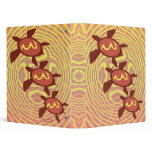 Lightning Turtles 1" Art Binder