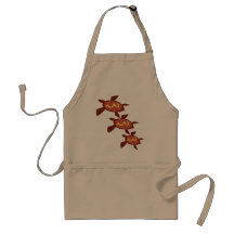 Lightning Turtles Aprons