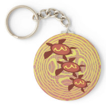 Lightning Turtles Keychain