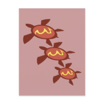 Lightning Turtles Postcard