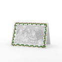 Lights and Holly Template Card by FCM_Christmas Lights and Holly Template Card