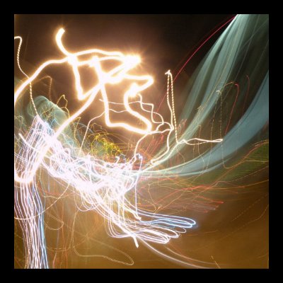 Lights at Night in the Dark Poster by originalART