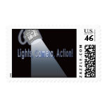 Lights Camera Action! Postage Stamp