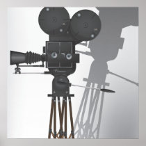 Lights! Camera! Action! Print