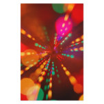 Lights glowing (blur motion background) personalized stationery