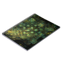 Lights in the City Abstract Art Notebook