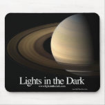 lights in the dark, solar, system, space, saturn,
