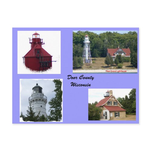 Lights of Door County postcard