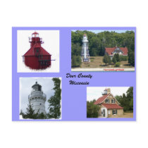 Lights of Door County Post Card