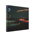 Lights On The Freeway Gallery Wrapped Canvas