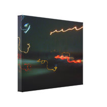 Lights On The Freeway canvas prints