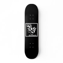 Lights out custom skateboard