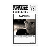 "Lights Out" Twisdom Postage W/ Tom Morris B/W