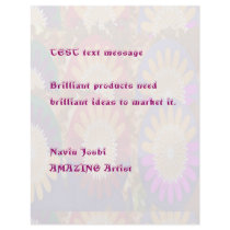Lightshade Floral - Customize or buy Blank Flyers