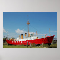 Lightship Overfalls Poster