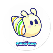 Liguus Snail Sticker