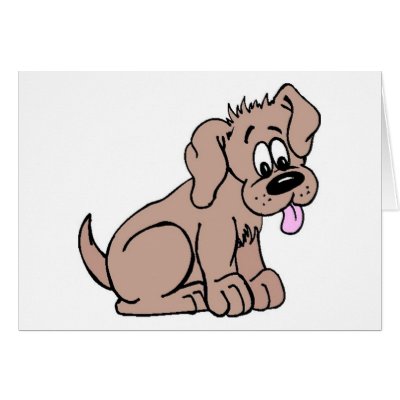likable doggie,purp card by butter527